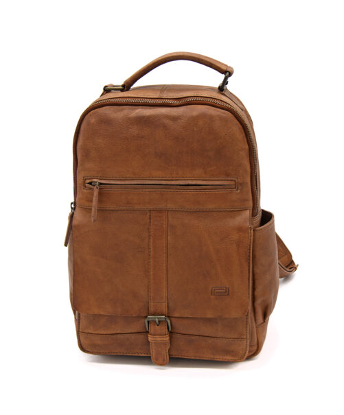 Mochila unisex de piel rustica