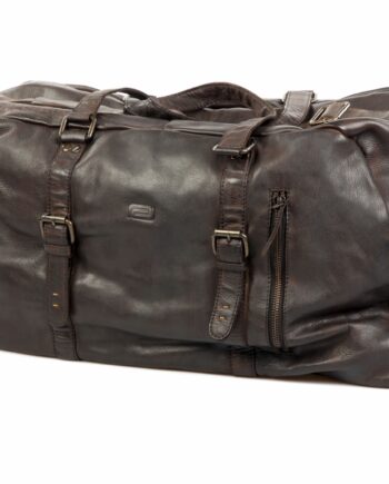 Bolsa de viaje en piel rustica TRAVEL