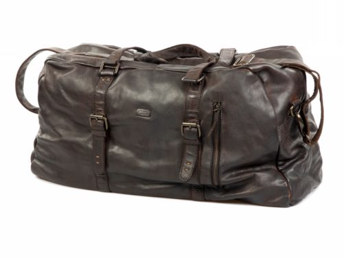 Bolsa de viaje en piel rustica TRAVEL