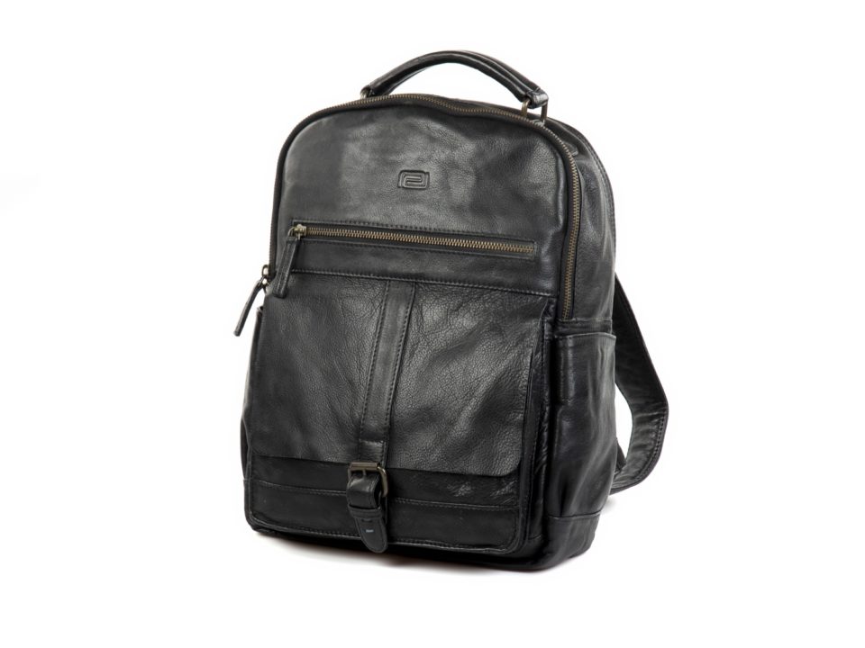 Mochila unisex de piel rustica