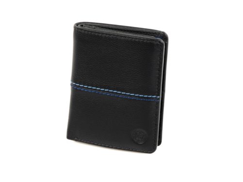 Portemonnaie aus kontrastierendem Leder