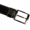 Cinturón reversible negro/marrón-negro/azul - Imagen 4