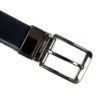 Cinturón reversible negro/marrón-negro/azul - Imagen 6