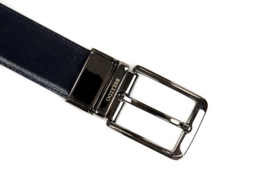 Cinturón reversible negro/marrón-negro/azul - Imagen 6