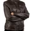 Leder-Bikerjacke BERRY – Bild 2