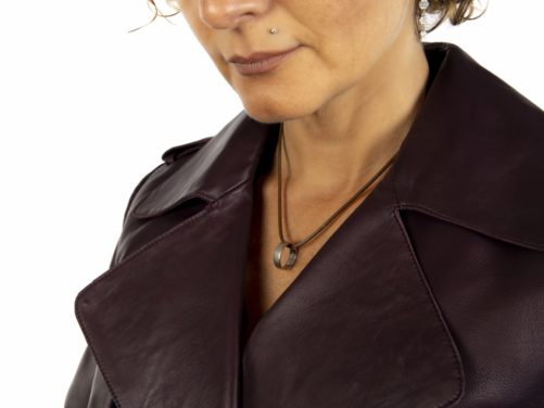 Mantel mit feinem Pelzgürtel MARIA – Bild 6