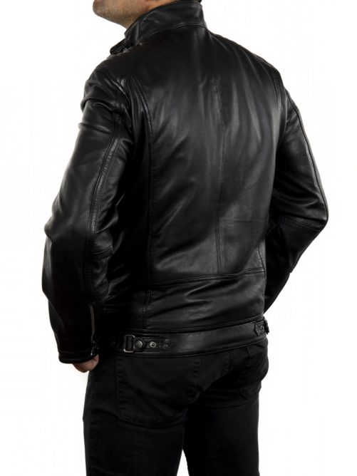 Taillierte Bikerjacke CHICAGO – Bild 2