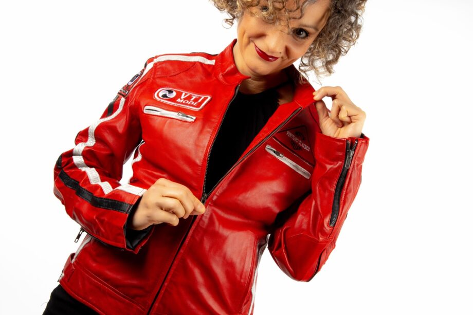 Chaqueta biker combinada NEMO