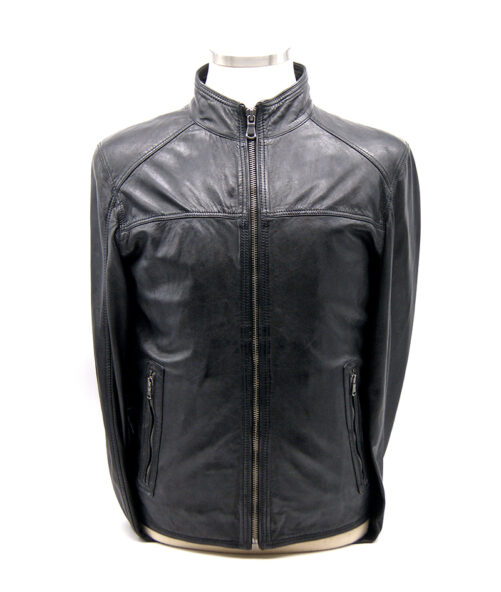 Chaqueta lisa de piel MARC - Imagen 6