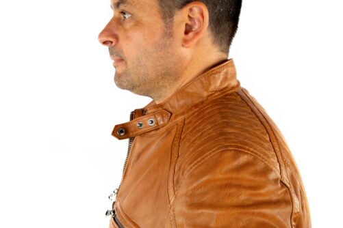 Taillierte Bikerjacke CHICAGO – Bild 8