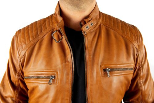 Taillierte Bikerjacke CHICAGO – Bild 9