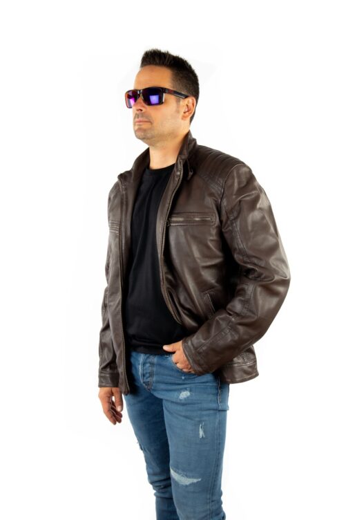 Taillierte Bikerjacke CHICAGO – Bild 11