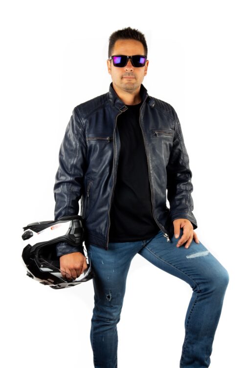 Taillierte Bikerjacke CHICAGO – Bild 14