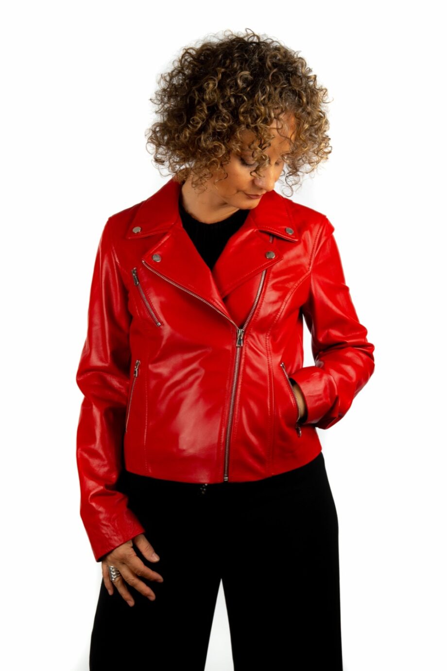 Chaqueta cruzada estilo PERFECTO