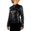 Leder-Bikerjacke BERRY