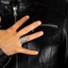Leder-Bikerjacke BERRY – Bild 6