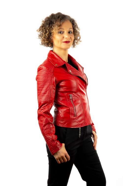 Leder-Bikerjacke NELLY – Bild 10