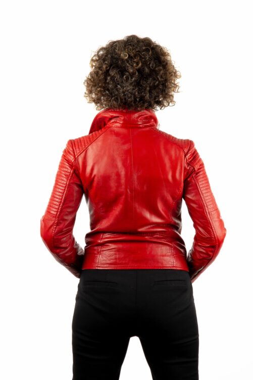 Leder-Bikerjacke NELLY – Bild 14