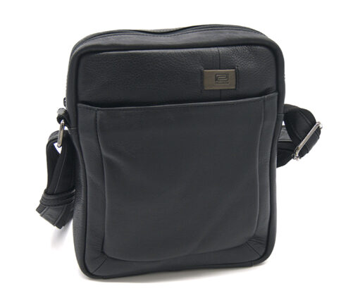 Bolso de piel para caballero