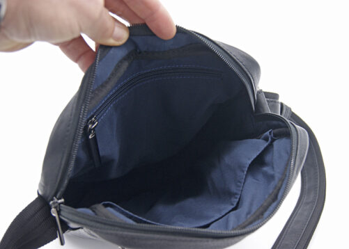 Bolso de piel para caballero - Imagen 3