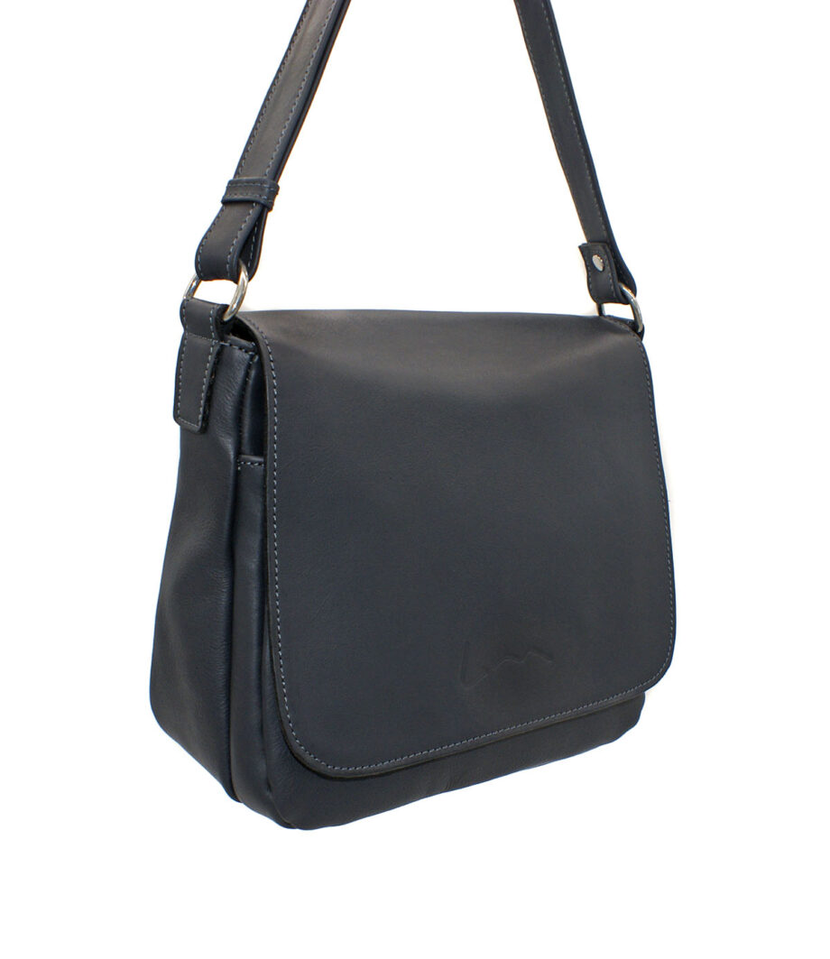 Bolso de piel tipo cartera