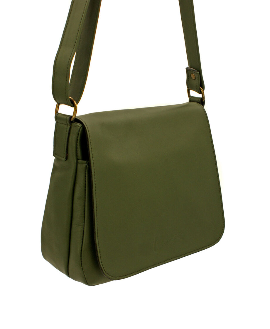 Bolso de piel tipo cartera
