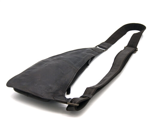 Mochila de piel con tira en bandolera - Imagen 2