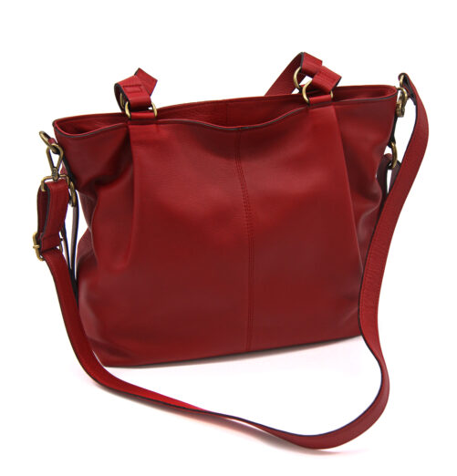 Bolso de piel con adornos laterales. - Imagen 6