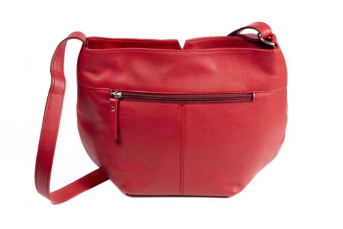 Bolso de piel con tira regulable. - Imagen 7