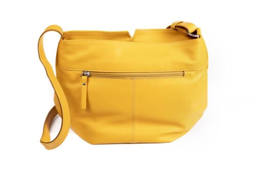 Bolso de piel con tira regulable. - Imagen 5