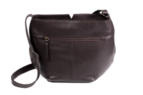 Bolso de piel con tira regulable. - Imagen 11