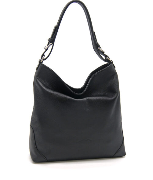 Bolso de piel tipo saco. - Imagen 5
