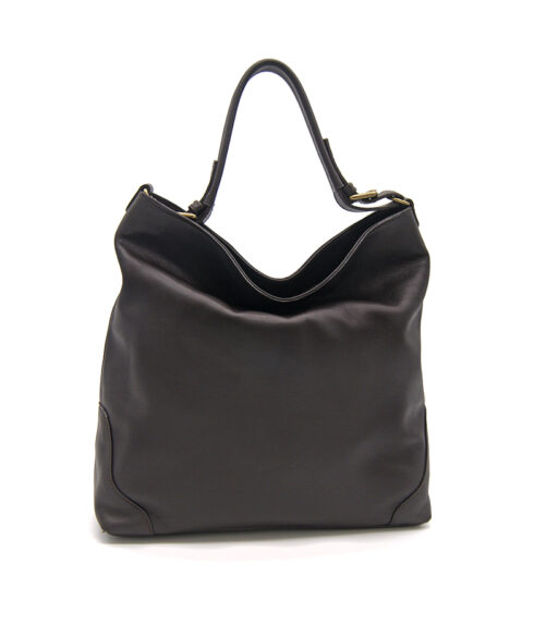 Bolso de piel tipo saco. - Imagen 6