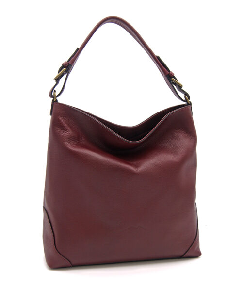 Bolso de piel tipo saco. - Imagen 7