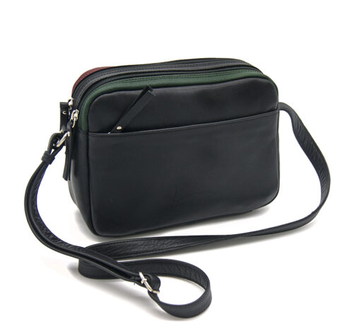 Bolso de piel multicolor - Imagen 2