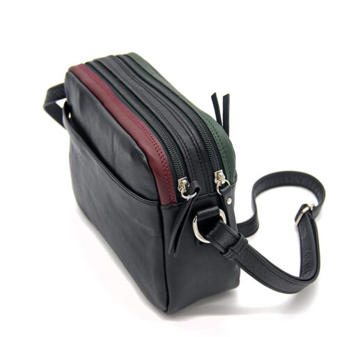 Bolso de piel multicolor - Imagen 3