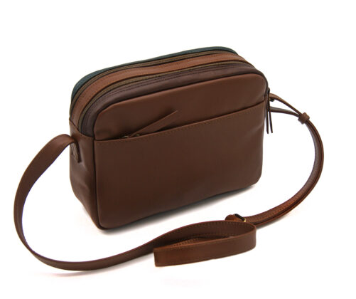 Bolso de piel multicolor - Imagen 4