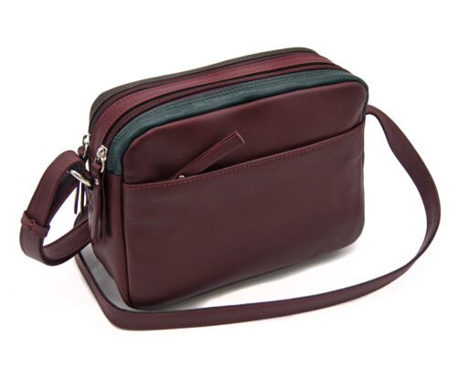 Bolso de piel multicolor - Imagen 6