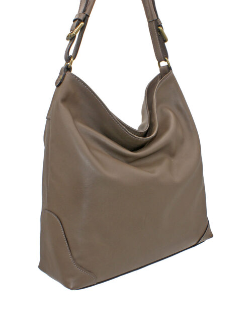 Bolso de piel tipo saco. - Imagen 9