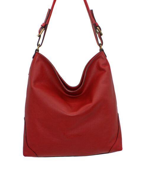 Bolso de piel tipo saco. - Imagen 11