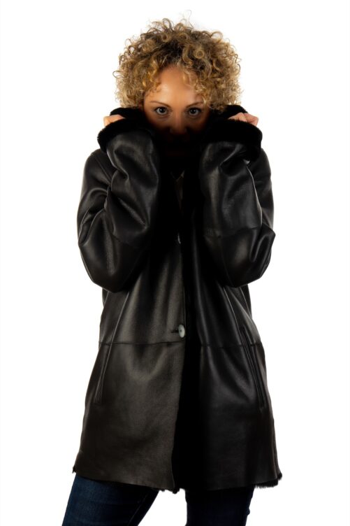 Chaquetón doble face napado, ANNA - Imagen 2