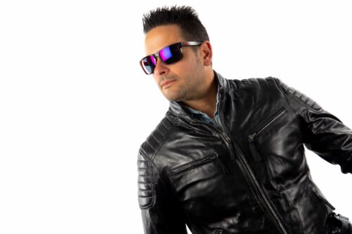 Leder-Bikerjacke COOPER – Bild 5