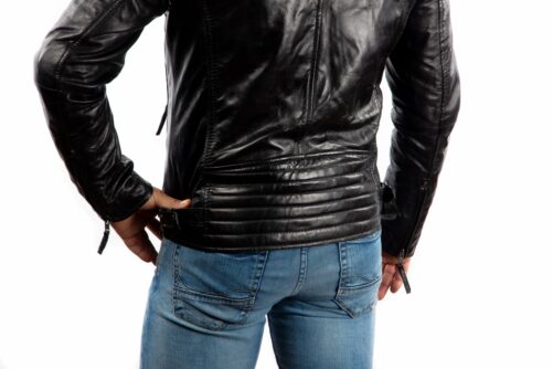 Leder-Bikerjacke COOPER – Bild 10