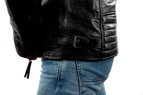 Leder-Bikerjacke COOPER – Bild 11