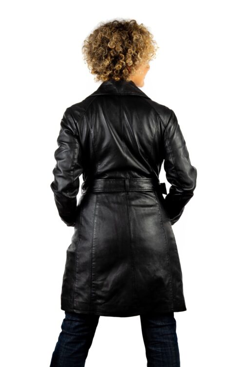 Levita de piel estilo biker ALFFA - Imagen 4