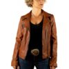 CLIPS Leder-Bikerjacke – Bild 2