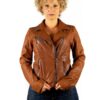 CLIPS Leder-Bikerjacke – Bild 4