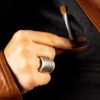CLIPS Leder-Bikerjacke – Bild 6