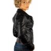 CLIPS Leder-Bikerjacke – Bild 8
