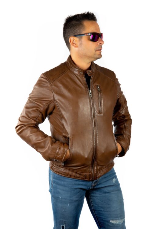 Chaqueta de piel AGENT - Imagen 3